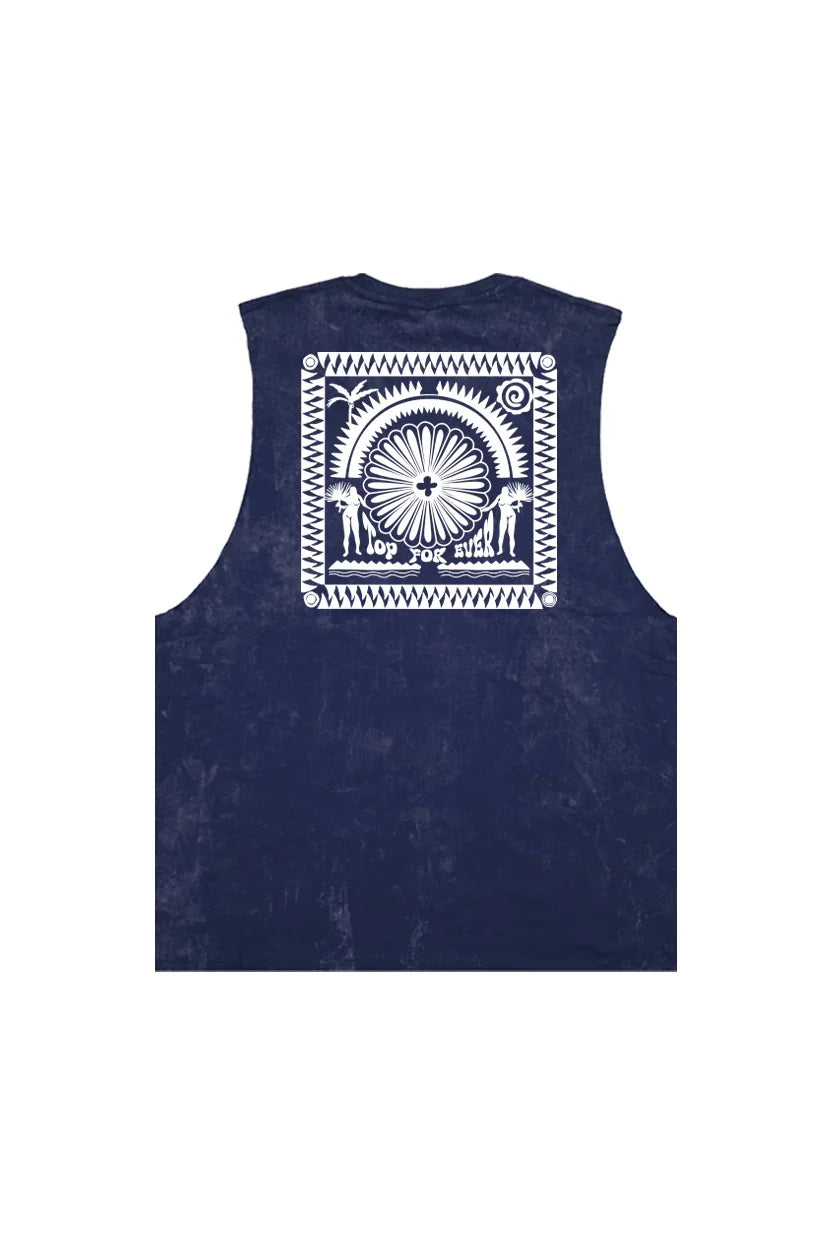  Tank Top Sleeveless Cotton Printed Design