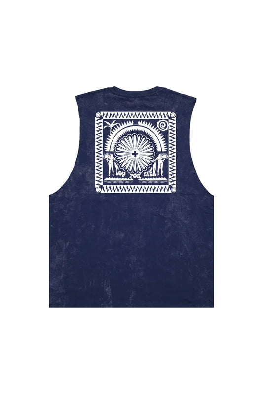  Tank Top Sleeveless Cotton Printed Design