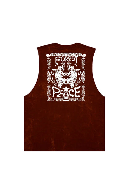  Tank Top Sleeveless Cotton Printed Design