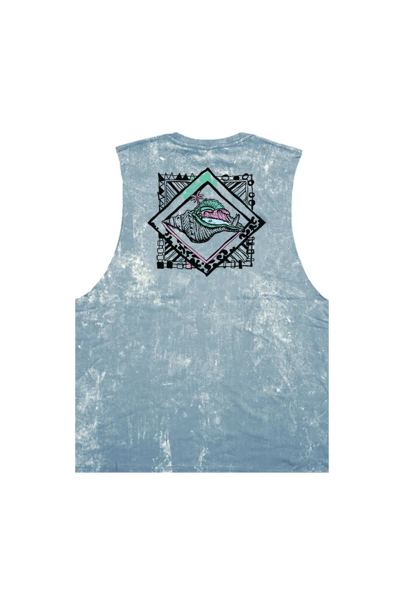 Tank Top Sleeveless Cotton Printed Design