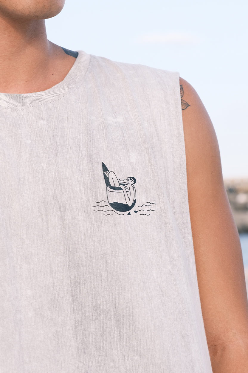  Tank Top Sleeveless Cotton Printed Design