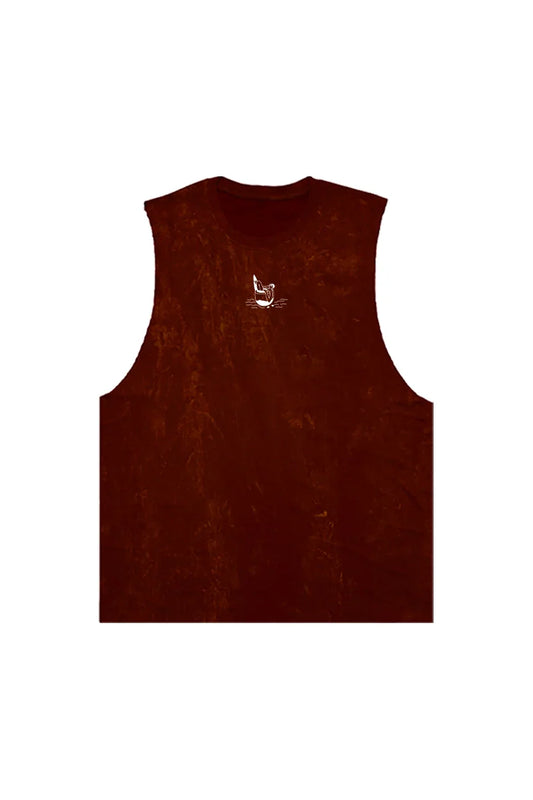  Tank Top Sleeveless Cotton Printed Design