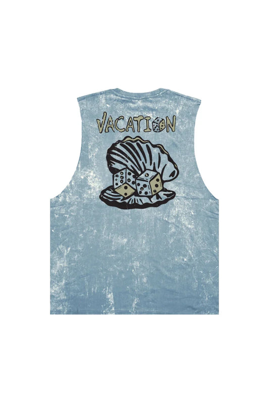  Tank Top Sleeveless Cotton Printed Design