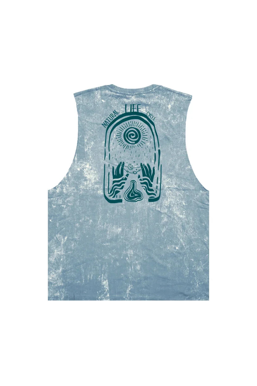 Tank Top Sleeveless Cotton Printed Design