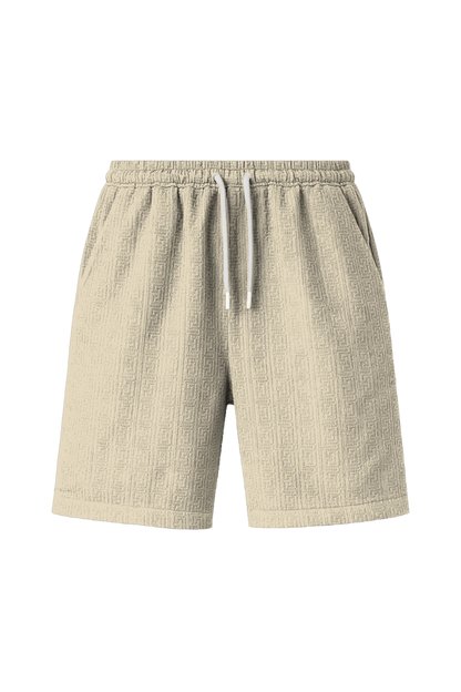 Men's Viscose Maze Print Shorts