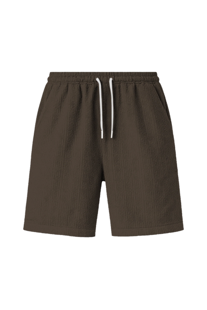 Men's Viscose Maze Print Shorts