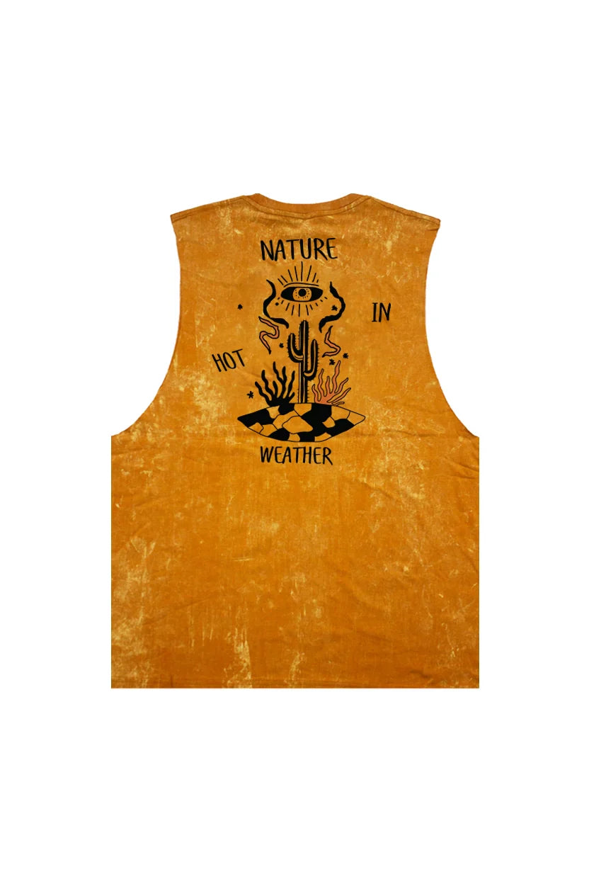  Tank Top Sleeveless Cotton Printed Design