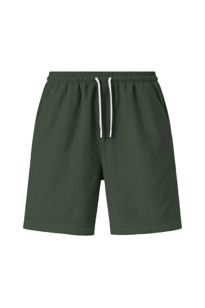 Men's Viscose Maze Print Shorts