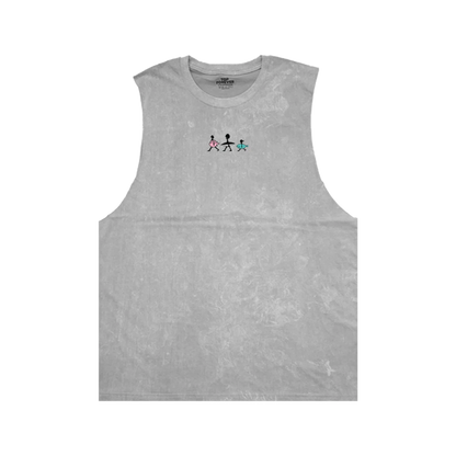  Tank Top Sleeveless Cotton Printed Design
