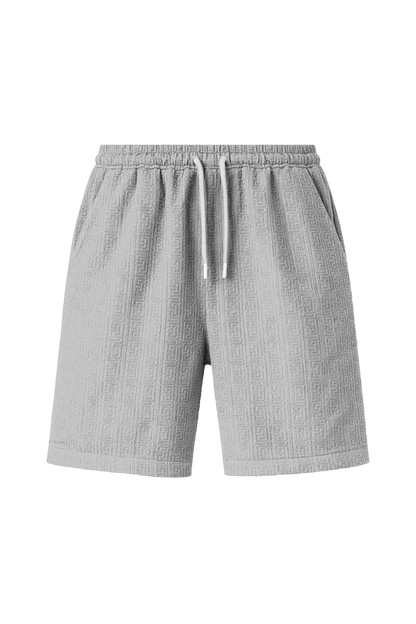 Men's Viscose Maze Print Shorts