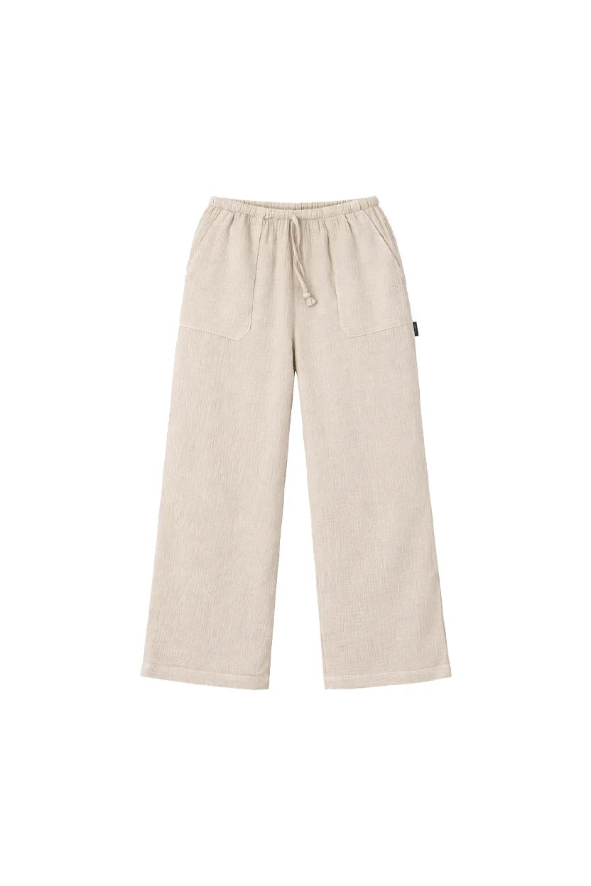 Women's long gauze pants