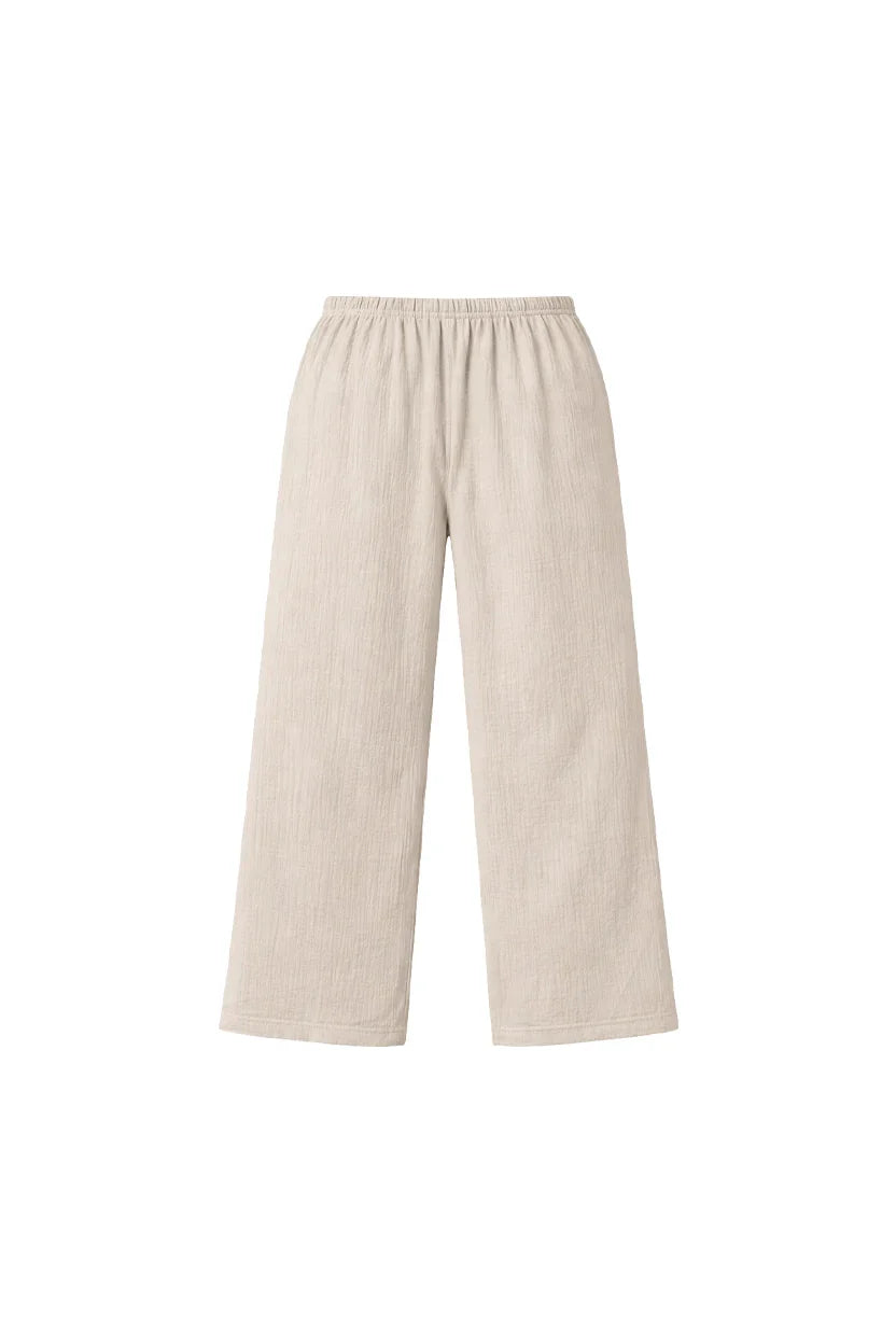Women's long gauze pants