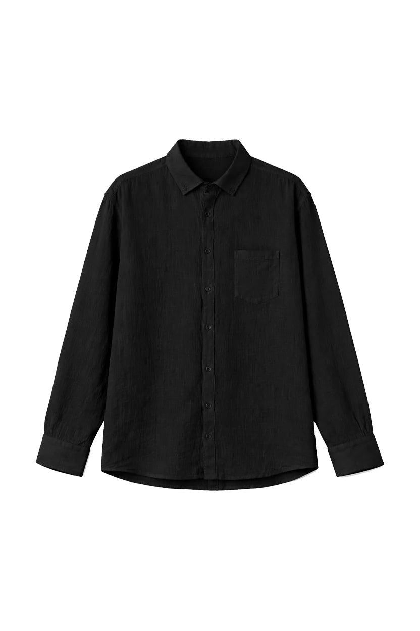 Muslin collared shirt