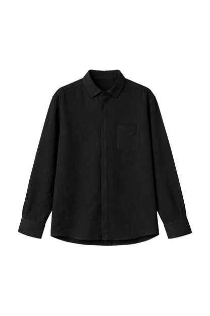 Muslin collared shirt