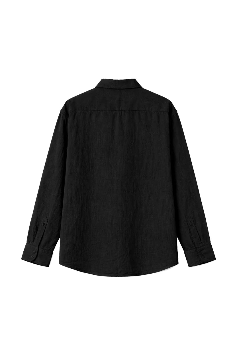 Muslin collared shirt