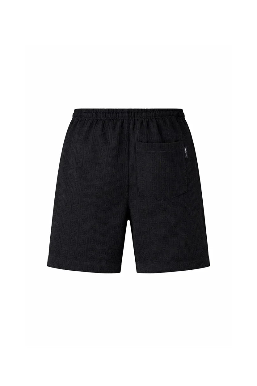Men's Viscose Maze Print Shorts