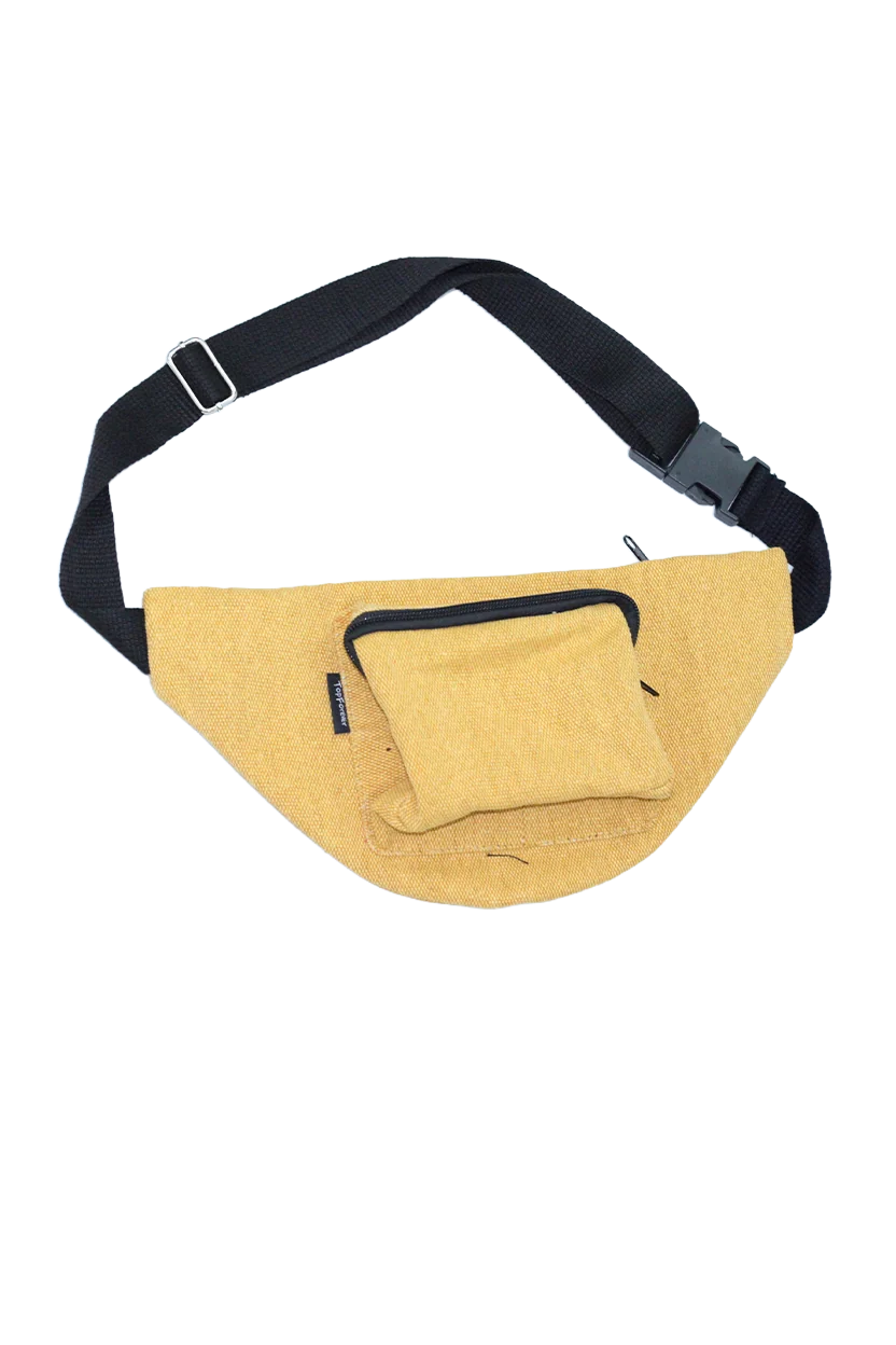Jute chest bag