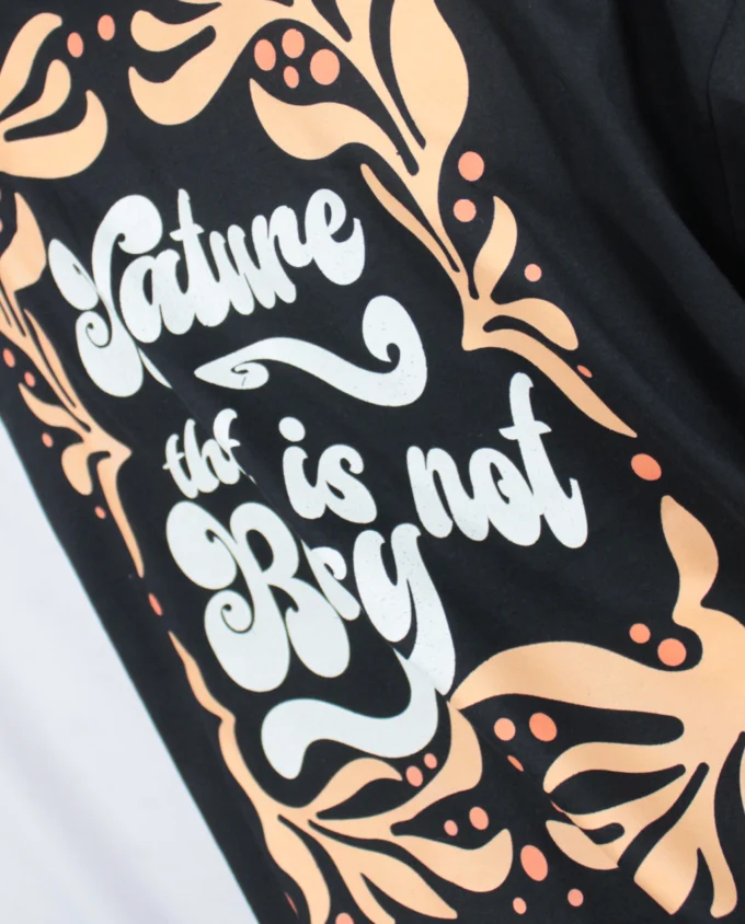 T Shirt Mens Oversize Cotton Natrue Busy - Image 4