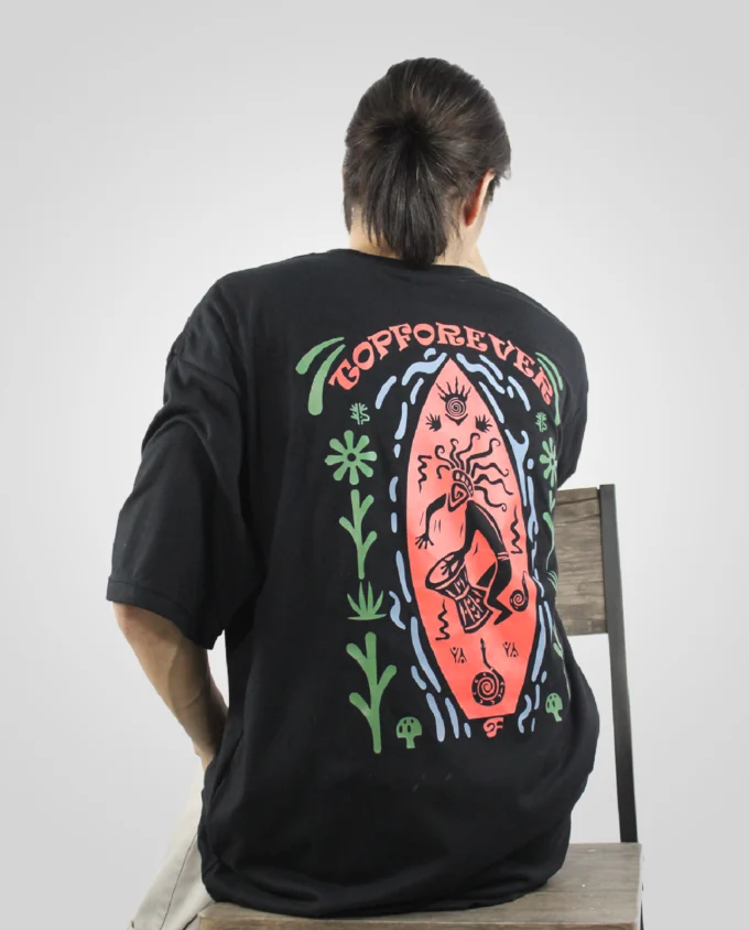T Shirt Mens Oversize Cotton Real Island - Image 2