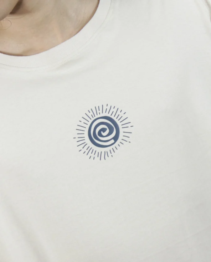 T Shirt Mens Oversize Cotton Natural life Cycle - Image 3
