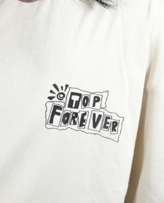 T Shirt Mens Oversize Cotton Monkey Enjoy - Image 3