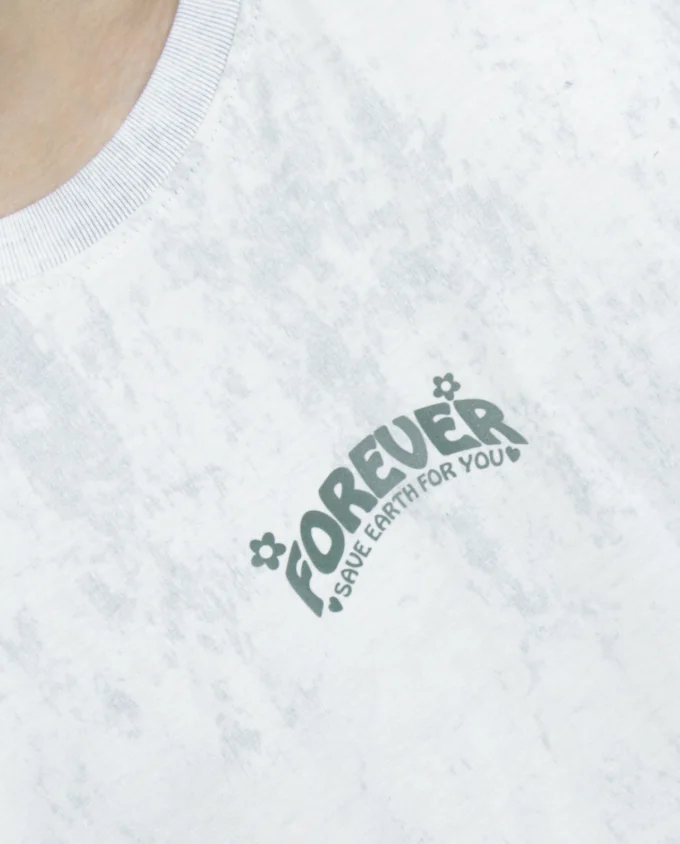 Tank Top Men's Bleached Luv for World - Image 3