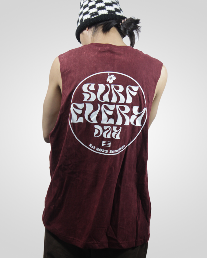 Tank Top Men's Bleached Surf Every Day - Image 2