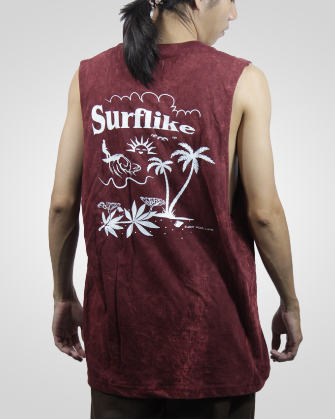 Tank Top Men's Bleached Surf Like - Image 2