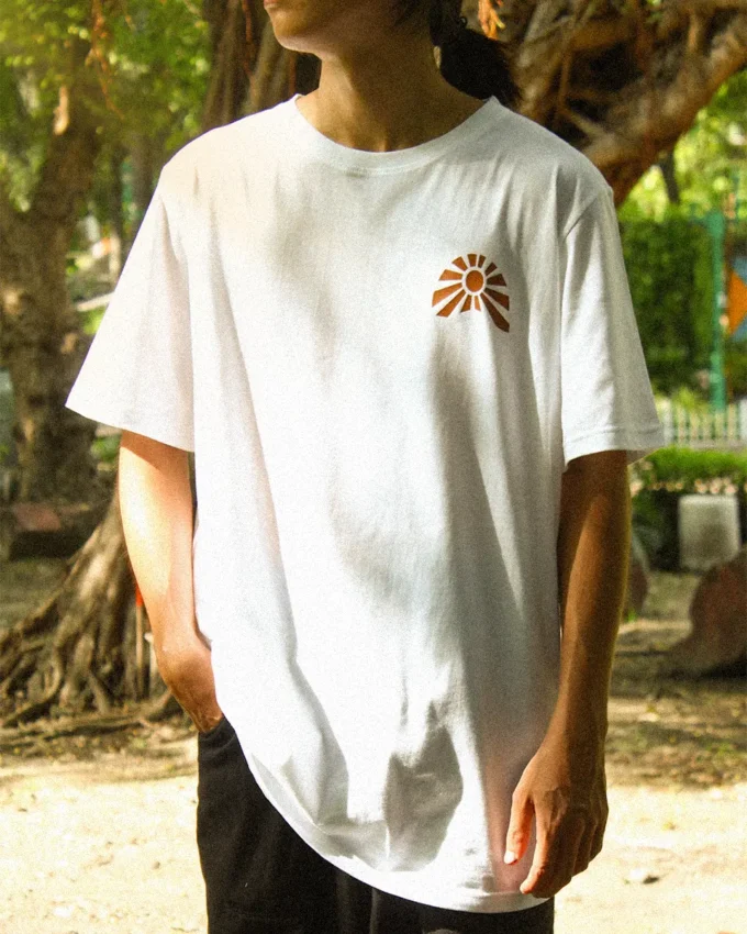 Beach Forever Oversize White Cotton