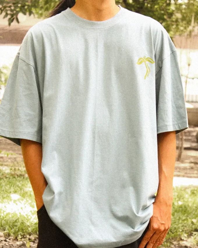 The Beginning of Nature Oversize Grey Cotton