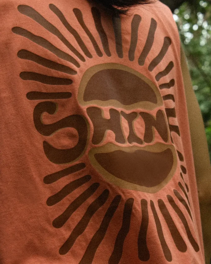 Shine Tank Top Red Cotton - Image 3