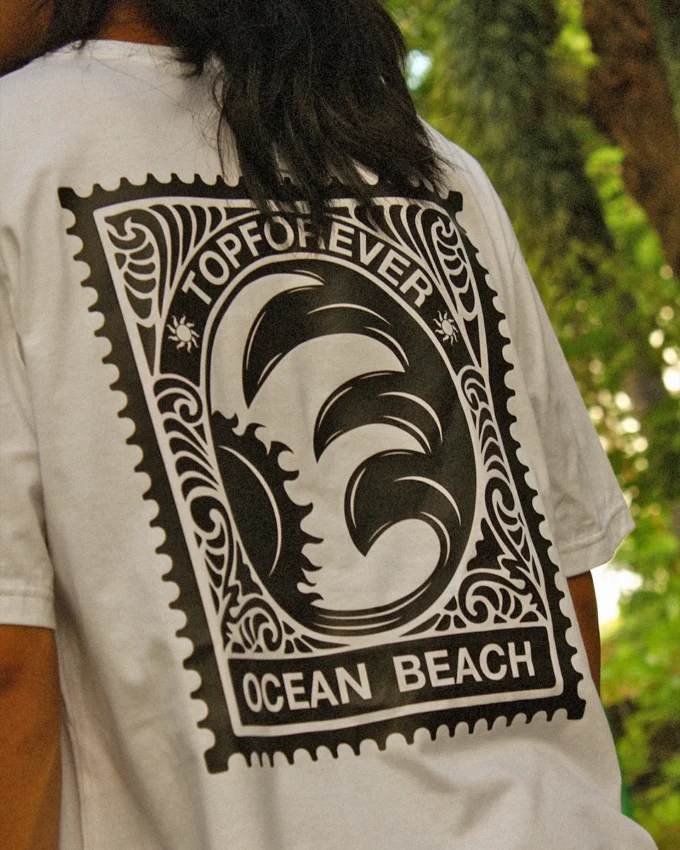 Ocean Beach Oversize White Cotton - Image 2
