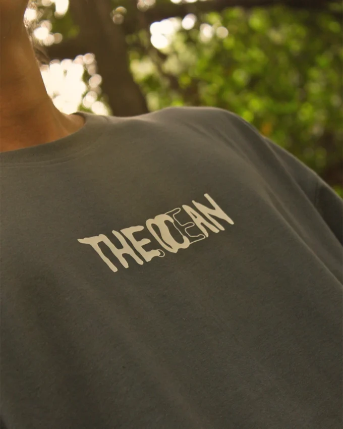 The Ocean Oversize Green Cotton - Image 3