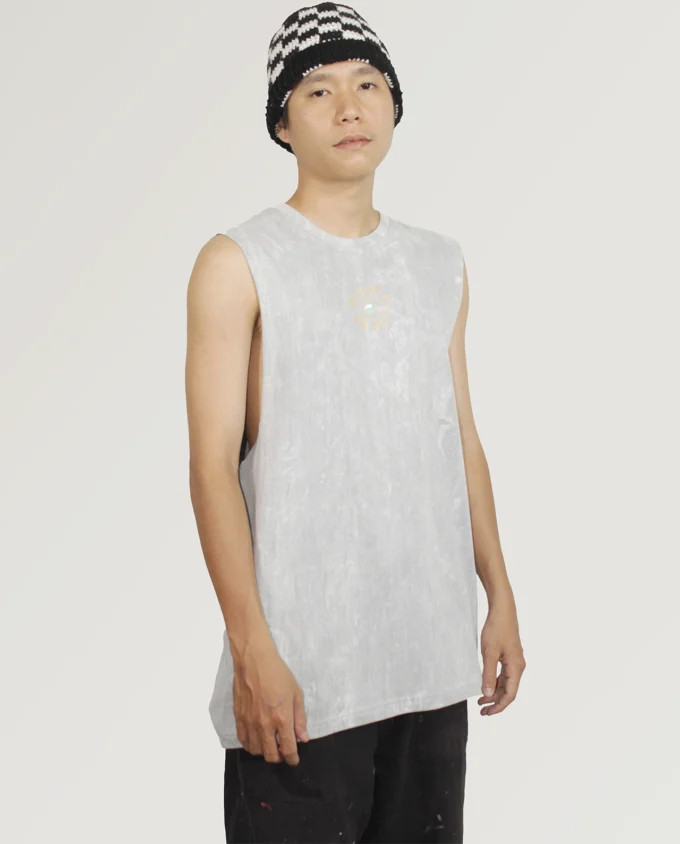 Coosen Up! Tank Top Grey Cotton