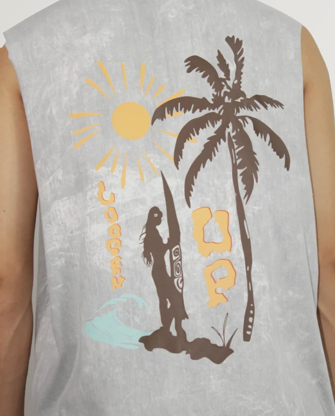 Coosen Up! Tank Top Grey Cotton - Image 4