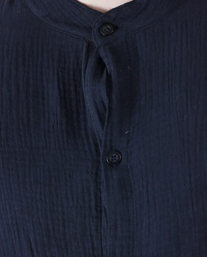 Men's Chinese Collar Shirt | Base Color Salu Cloth - Image 7