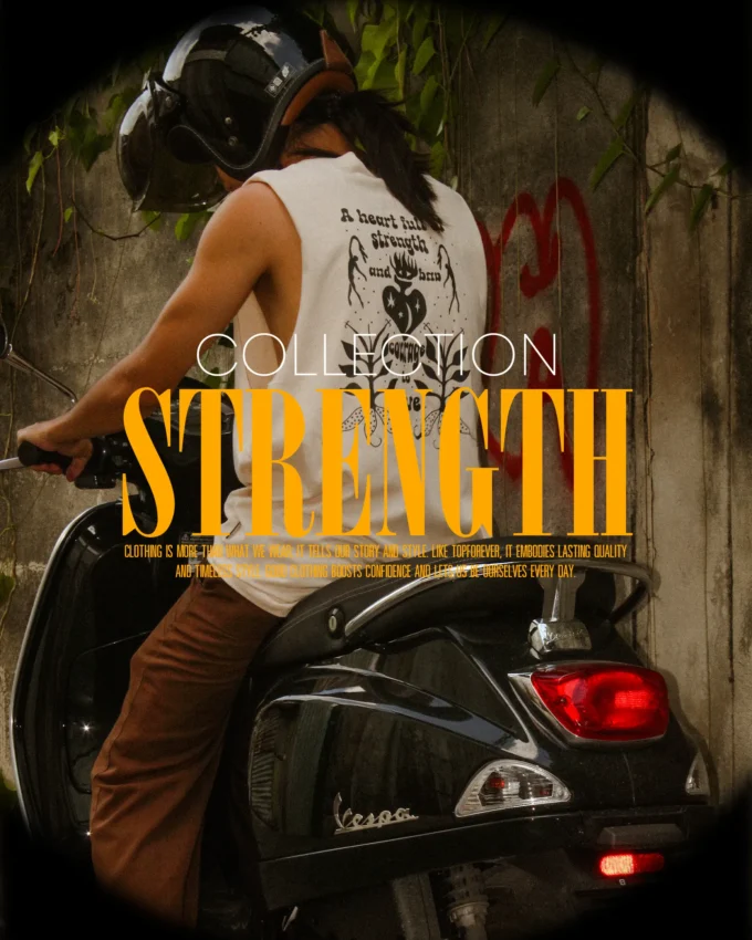 Strength — Men's Sleeveless Tank Top Cotton