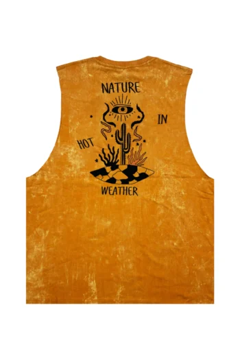 Nature Weather — Men's Tank Top Acid Wash Print