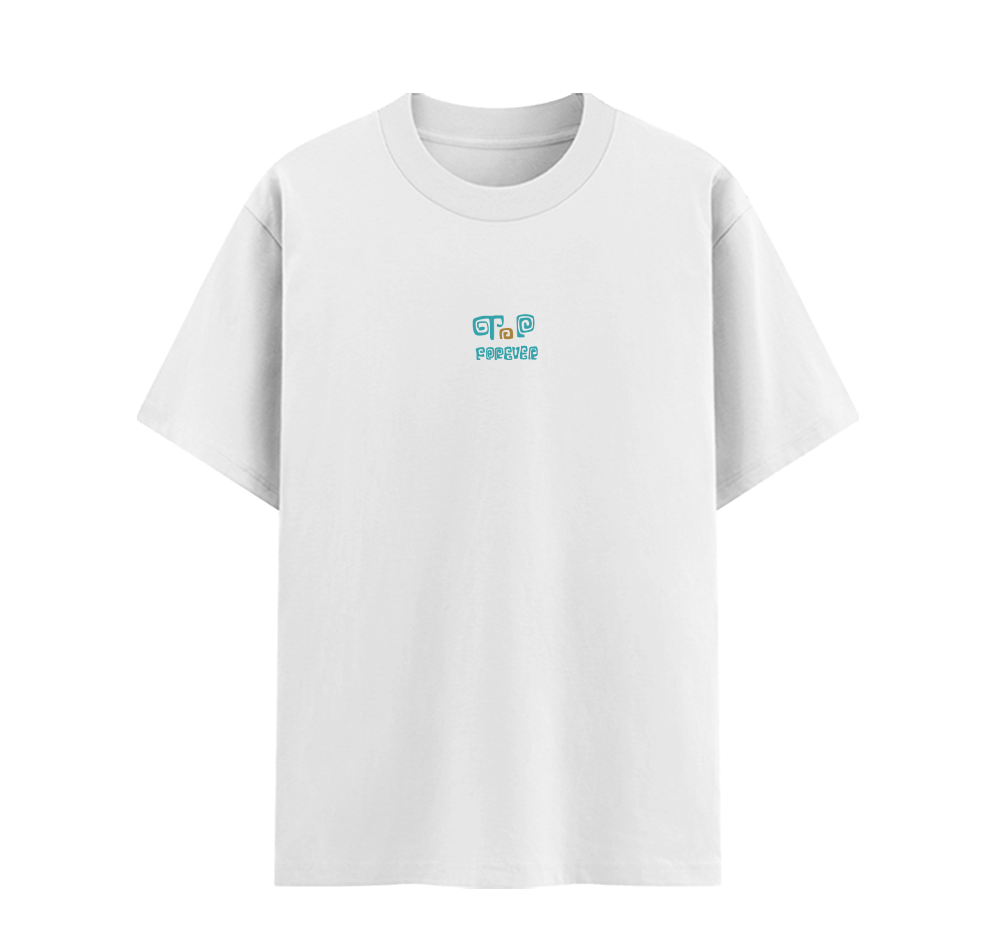 Blue Tide Unisex Cotton Graphic T-Shirt Front