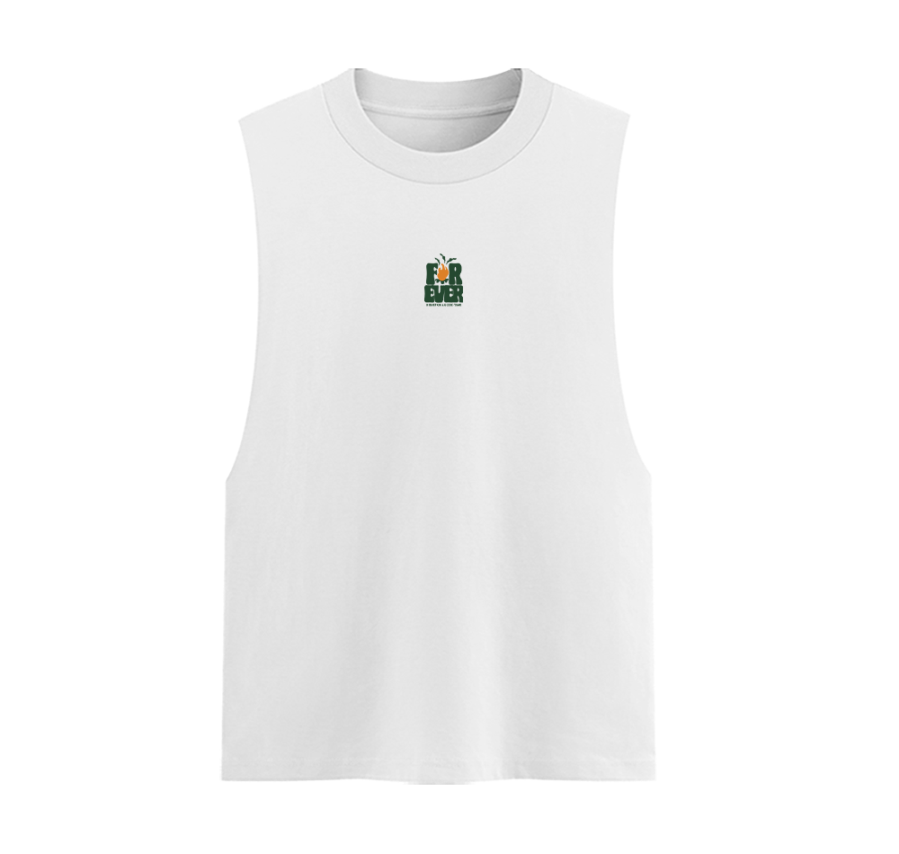 Good Times Unisex Cotton Graphic Tank Top Front