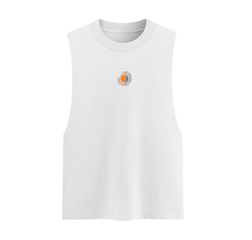 Ocean Spirit Unisex Cotton Graphic Tank Top Front