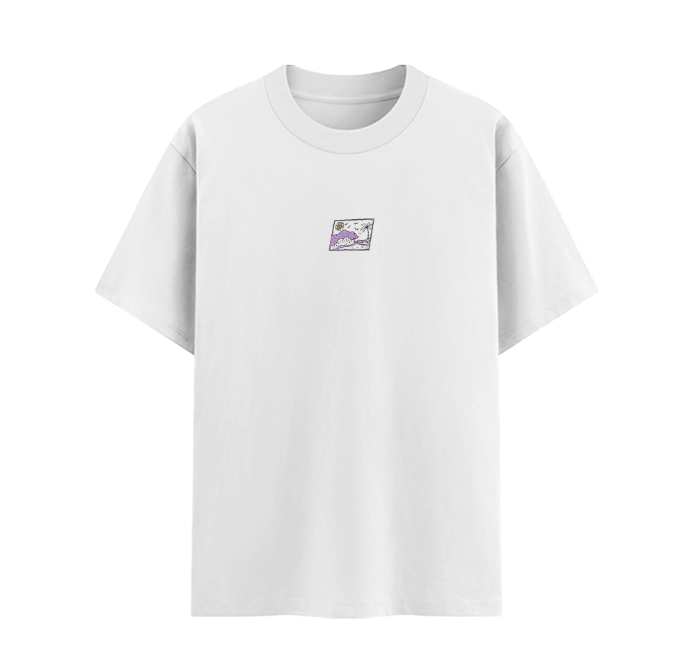 Sound of Sea Unisex Cotton Graphic T-Shirt Front
