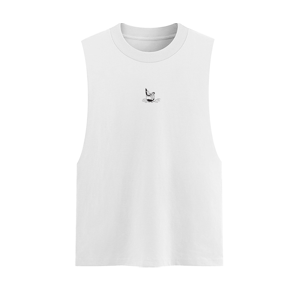 Under Sun Unisex Cotton Graphic Tank Top Front