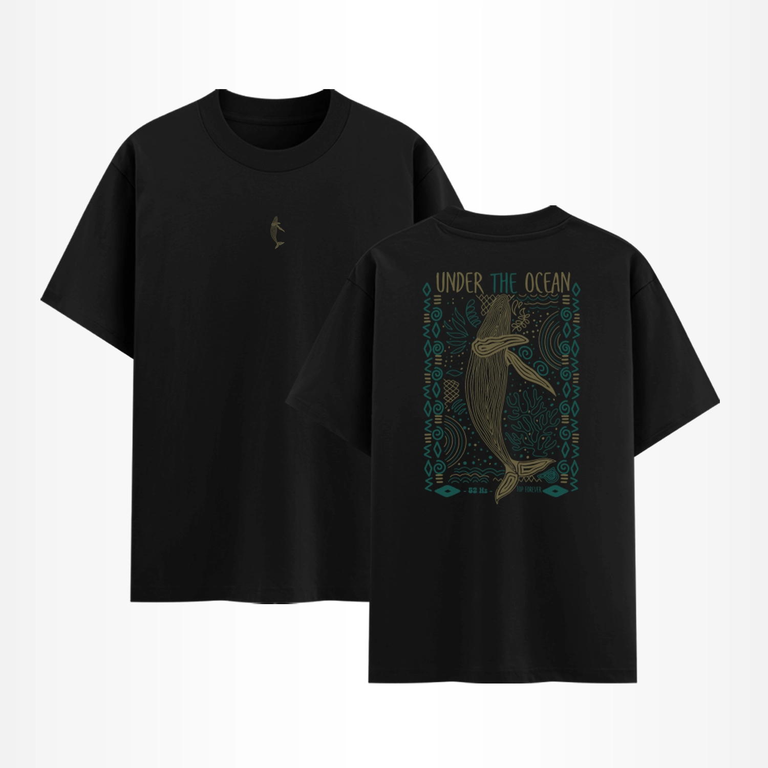 Under Ocean Unisex Cotton Graphic T-Shirt
