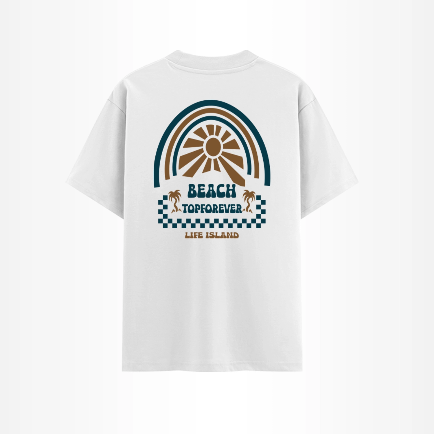 Beach Life Unisex Cotton Graphic T-Shirt - Image 3