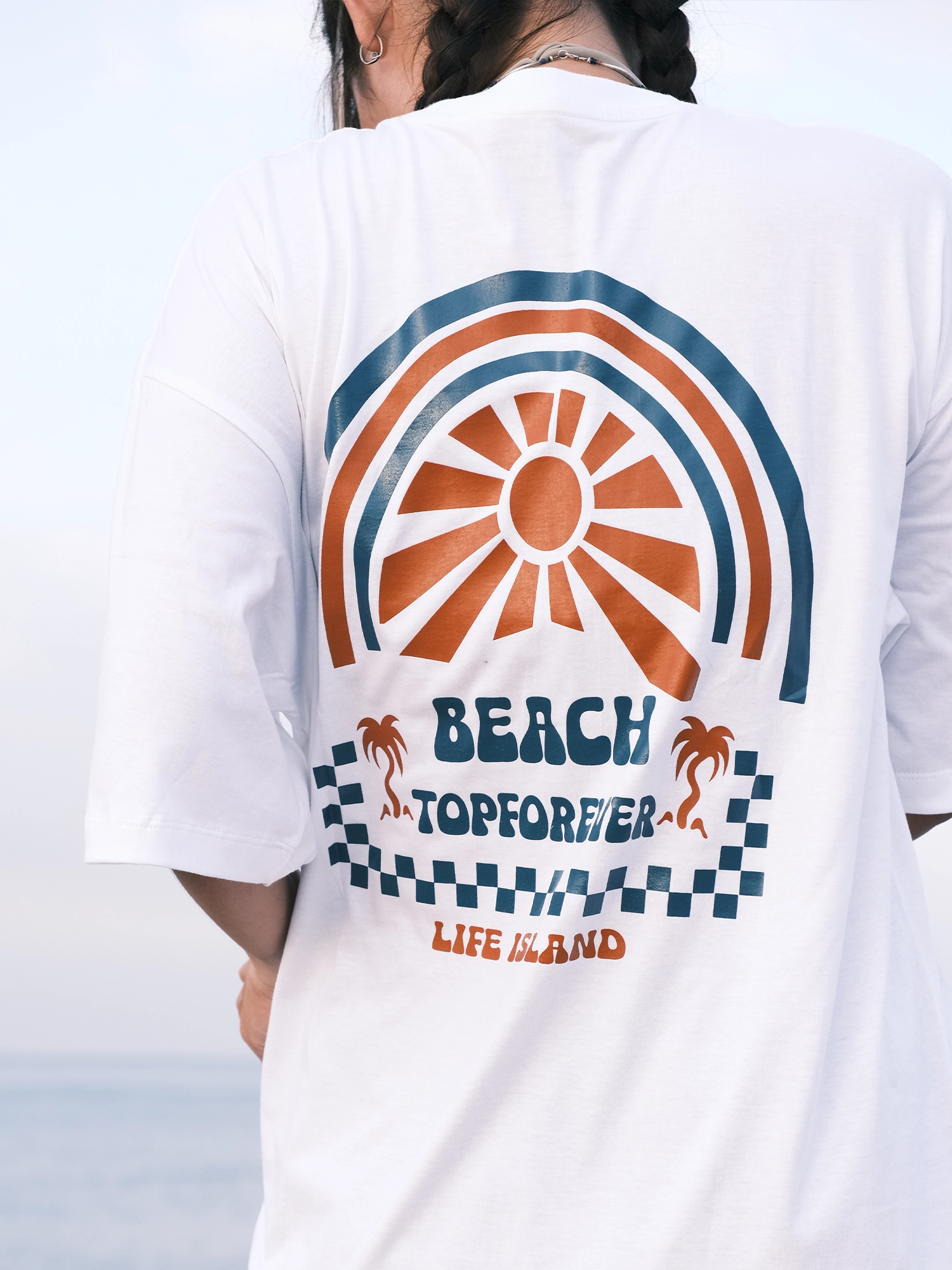 Beach Life Unisex Cotton Graphic T-Shirt - Image 5