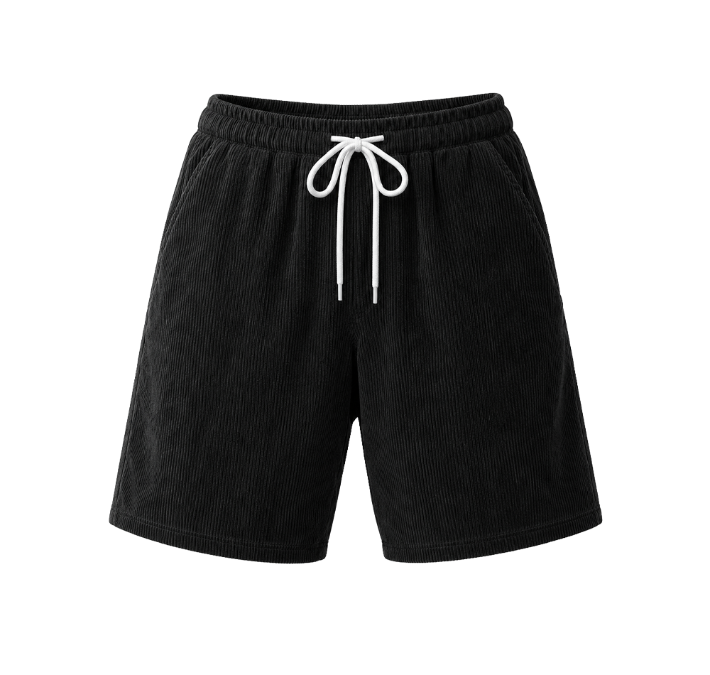Corduroy Short Pants Basic Colors Front