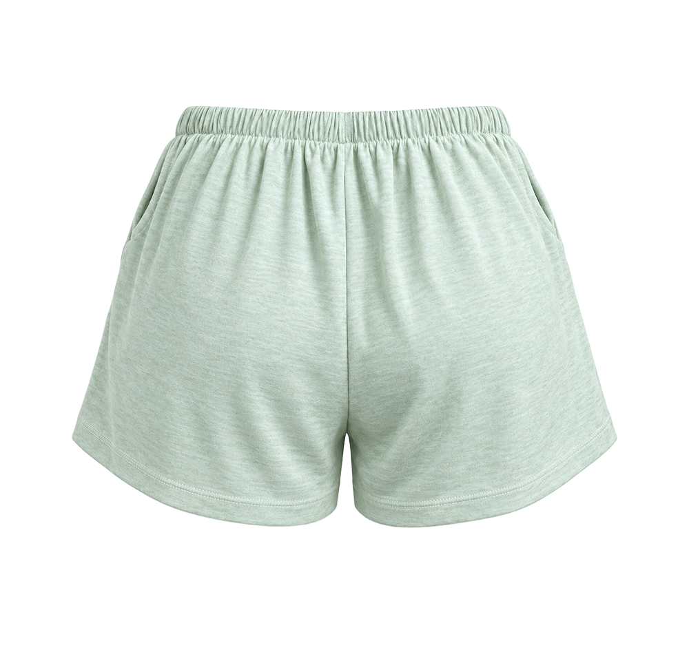 Short Pants Slab Women Back